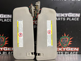 2014 CHEVY SILVERADO 2500HD TAN SUN VISORS OEM #758