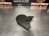 10-15 CAMARO LH DRIVER SIDE INNER RECLINER COVER SEAT TRIM OEM #1000