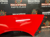 2014 C7 CORVETTE Z51 LEFT REAR FENDER QUARTER PANEL TORCH RED OEM #1604