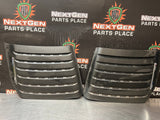2013 SILVERADO 3500 ALLISON LEFT AND RIGHT HOOD SCOOPS BLCK OEM #1237