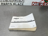 2011 CAMARO SS OWNERS MANUAL OEM #3706