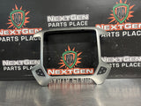 14-19 CHEVY SILVERADO 1500 DASH RADIO BEZEL W/ HEATED SEAT SWITCH OEM 23136582 #1324