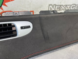 2014 CAMARO ZL1 RED STITCH SUEDE DASH TRIM WITH CENTER AIR VENTS OEM #697