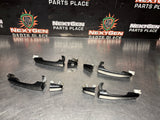 08-09 PONTIAC G8 LH RH SIDE EXTERIOR DOOR HANDLES FRONT & REAR BLCK OEM #1178