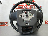 08 - 10 FORD F250 F350 STEERING WHEEL BLACK OEM #496