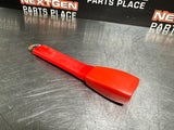1997-2004 C5 CORVETTE RH PASSENGER SEAT BELT RECEIVER RED OEM #798