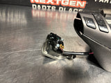 2007 C6 CORVETTE STEERING WHEEL TRIM WITH BUTTONS AND PADDLE SHIFTERS OEM #1255
