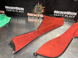 04-06 PONTIAC GTO CENTER CONSOLE TRIM PANELS RED OEM #1167