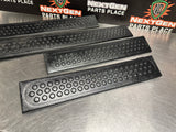 2005 FORD F250 CREW CAB FRONT & REAR DOOR SILL SCUFF PLATE PANELS OEM #929