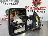 2008 FORD F450 LH DRIVER SIDE POWER FOLD TELESCOPIC HEATED MIRROR OEM #301