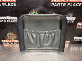 04-06 PONTIAC GTO LH DRIVER SEAT BACK WITH MAP POCKET OEM #1167