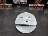 2021 FORD MUSTANG GT FUEL DOOR GAS LID TANK COVER SILVER OEM #1503