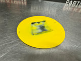 2018 CAMARO SS GAS CAP COVER FUEL COVER TRIM YELLOW OEM 23161313 #938