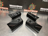 2009 FORD F350 LH AND RH FRONT AND REAR DOOR GLOSS BLK WINDOW SWITCH SET OEM 941