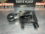 2010 CAMARO SS SHIFT KNOB AND SHIFTER BOOT OEM #1646