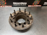 2010 FORD F550 SUPERDUTY FRONT BRAKE HUB ROTOR SPACER ADAPTERS 10 LUG OEM #W433
