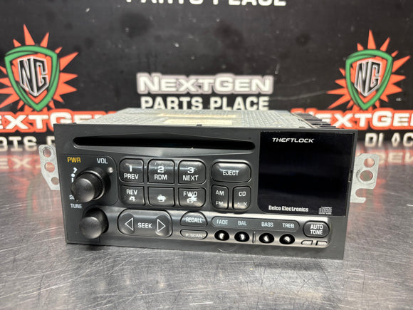 97-04 C5 CORVETTE RADIO CD PLAYER 09380781 OEM #1088