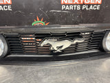 2011 FORD MUSTANG GT FRONT UPPER GRILLE WITH FOG LIGHTS OEM AR33-8C436-AEW #1557