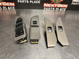2014 CHEVY SILVERADO CREW CAB LH RH RR LR POWER WINDOW SWITCHES OEM #744