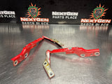 04-06 PONTIAC GTO HOOD HINGE SET TORRID RED OEM #1027