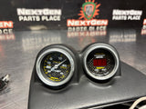 2005 PONTIAC GTO AUTO METER CARBON FIBER DUAL POD GAUGES BOOST PSI WIDEBAND 1269
