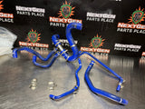 15-23 FORD MUSTANG GT MISHIMOTO LOWER RADIATOR HOSE KIT SILICONE BLUE  #1203
