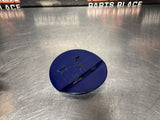 2015 FORD MUSTANG GT FUEL DOOR GAS LID TANK COVER BLUE OEM #1498