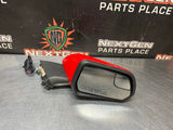 2016 FORD MUSTANG GT RH PASSENGER SIDE VIEW MIRROR RED OEM #1180