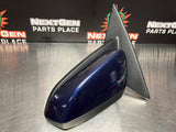 2012 FORD MUSTANG GT LH DRIVER SIDE VIEW MIRROR KONA BLUE OEM #730