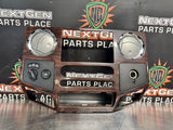 2009 FORD F250 F350 RADIO BEZEL CLIMATE CONTROL WOOD TRIM #985