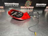 2007 C6 CORVETTE PASSENGER RH SIDE MIRROR VICTORY RED OEM #1255