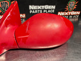 2004 PONTIAC GTO LH DRIVER SIDE MIRROR TORRID RED OEM #1043