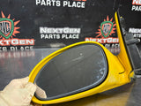 2005 PONTIAC GTO LH DRIVER SIDE MIRROR YELLOW OEM #1269