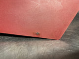 97-04 C5 CORVETTE LH SIDE SEAT BELT TRIM FIRETHORN RED OEM 10258545 #1425
