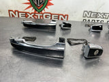 2009 PONTIAC G8 PAINTED LH RH SIDE EXTERIOR DOOR HANDLES FRONT & REAR BLCK OEM #555