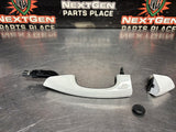 2019 FORD MUSTANG GT LH EXTERIOR DOOR HANDLE WHITE OEM #1643