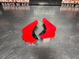 04-06 PONTIAC GTO TORRID RED ROCKER PANEL END CAPS PAIR OEM #1438
