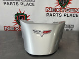 05 - 13 C6 CORVETTE CONVERTIBLE SILVER CENTER CONSOLE WATERFALL 15238075 #296