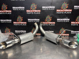 2016 FORD MUSTANG GT ROUSH AXLE BACK ROUND TIPS EXHAUST OEM #1536