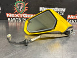 10-15 CAMARO SS LH DRIVER SIDE MIRROR RALLY YELLOW OEM #1006