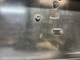 04-06 PONTIAC GTO LICENSE PLATE TRUNK FILLER PANEL BLACK OEM #3939