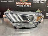 2016 FORD MUSTANG GT LH DRIVER SIDE XENON HEADLIGHT OEM #939