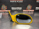 2005 PONTIAC GTO RH PASSENGER SIDE MIRROR YELLOW OEM #1269