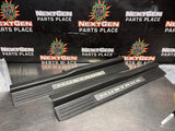 2014 FORD MUSTANG GT LH AND RH ILLUMINATED DOOR SILL TRIM SET OEM #1542