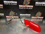 2007 C6 CORVETTE DRIVER LH SIDE MIRROR VICTORY RED OEM #1255
