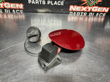 2006 PONTIAC GTO FUEL GAS DOOR ASSEMBLY SPICE RED OEM 92119899 #1293