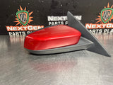 2011 FORD MUSTANG GT RH PASSENGER SIDE VIEW MIRROR RUBY RED OEM #1024