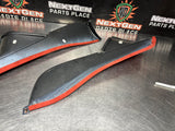 04-06 PONTIAC GTO CENTER CONSOLE TRIM PANELS RED OEM #1167