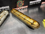 GM OEM GEN IV LS VALVE COVER SET USED 12611021 12611059 #C258