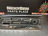 2011 FORD F250 DIESEL LH RH DRIVER PASSENGER SIDE FENDER EMBLEMS OEM #1091